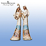 Thomas Kinkade Elegant Blessings Nativity Figurine Collection